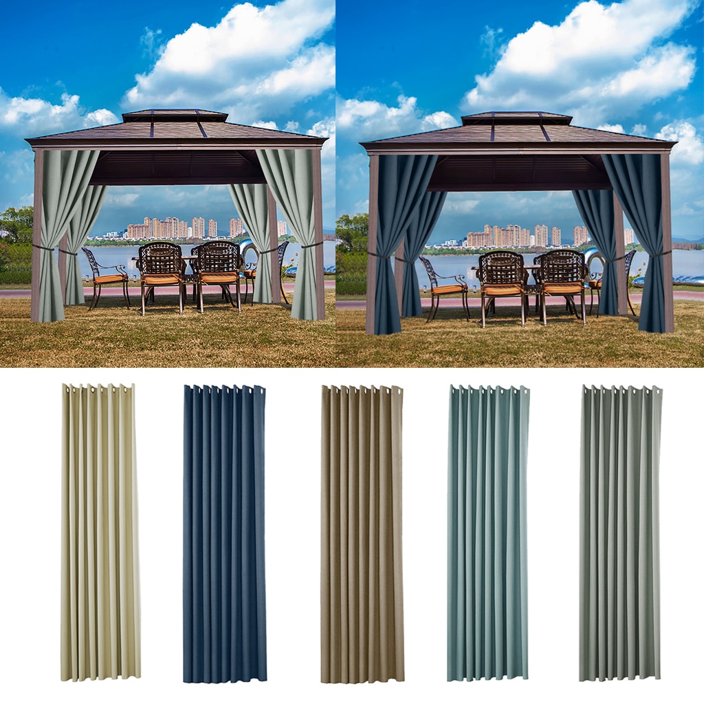 Tülle Fenster Tafeln Thermische Isolierte Blackout Vorhänge Zimmer Vorhang Tafeln