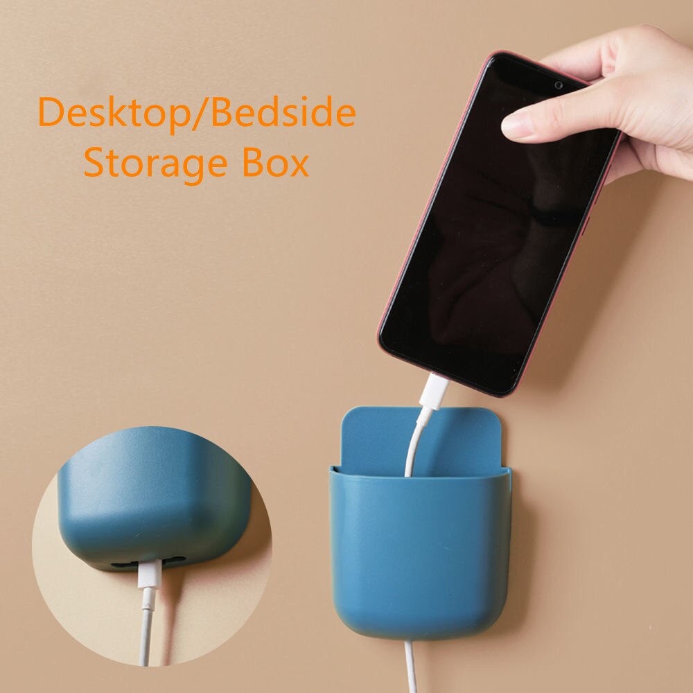 innovativ 6 Farben Schreibtisch Lager Kasten Schreibtisch Veranstalter Halfter Nacht praktisch Lagerung Kasten Schule Büro Schreibwaren