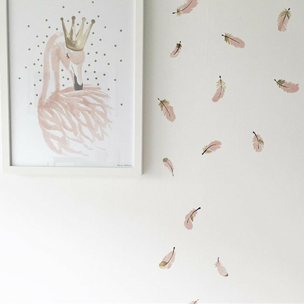 Neue DIY Kreative Feder Zauberstab Kunst Aufkleber Art Baby Schlafzimmer Fenster Aufkleber Dekoration Wandbild Auto Vinyl Zauberstab Kunst