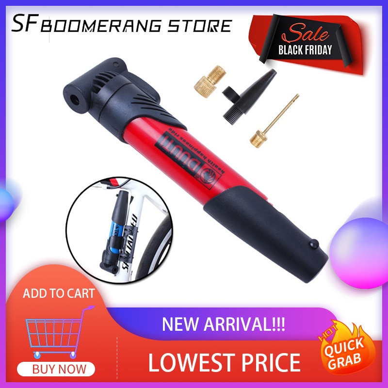 Neue 1Stck Mini Tragbare Fahrrad Pumpe Fahrrad Reifen Pumpe Fahrrad Luftpumpe MTB Teile Rennrad Pumpe Inflator Fahrrad zubehör Radfahren