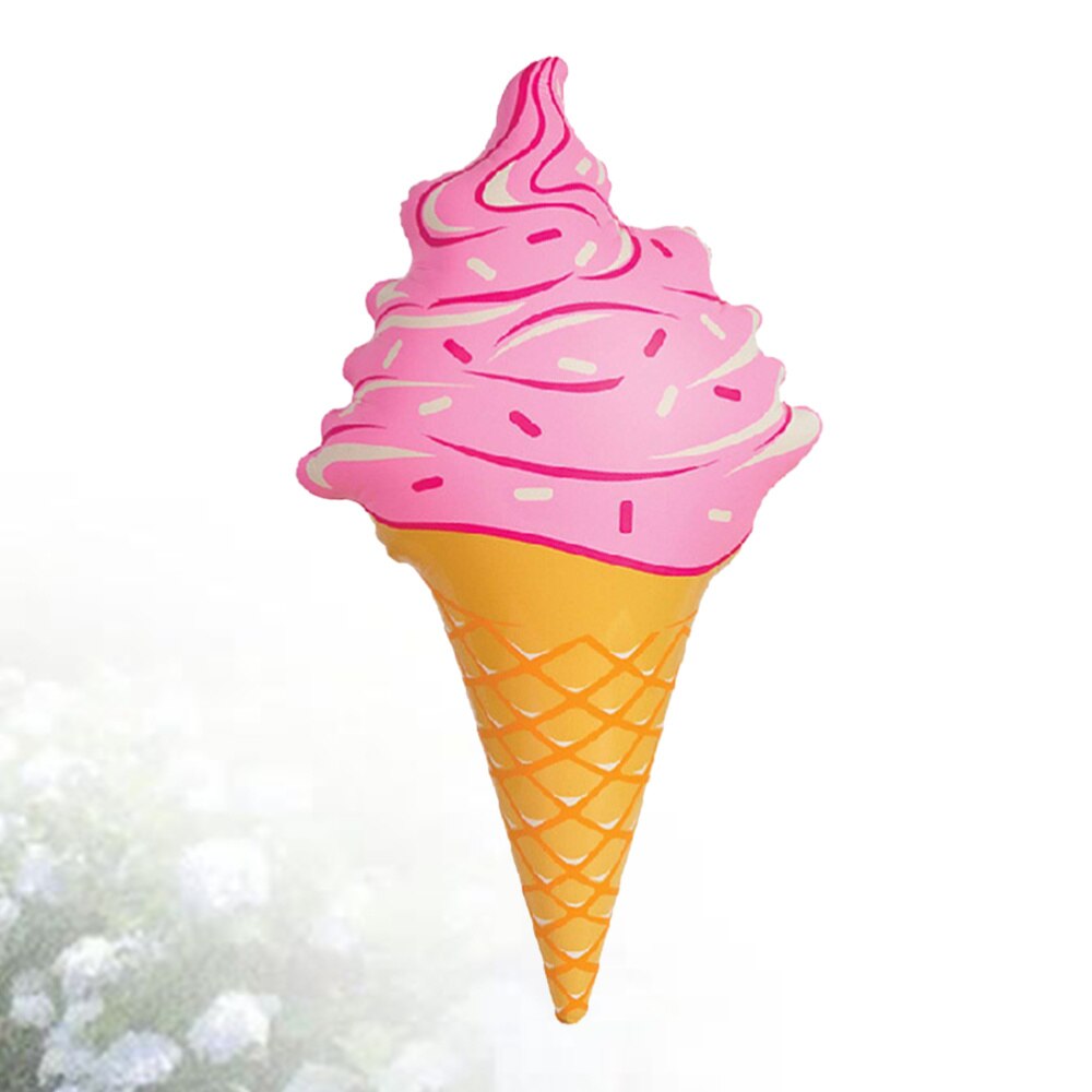 1pc Schwimmbad Spielzeug Sommer Schlag hoch Aufblasbare PVC Eis bilden schweben Spielzeug Strand Spielzeug Wasser Spielen Spielzeug für mädchen