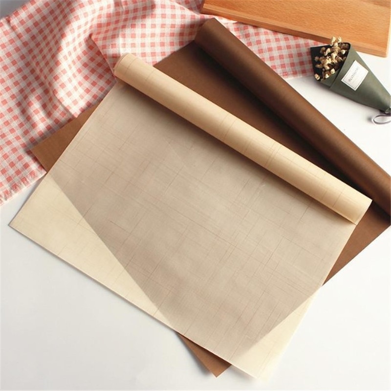 wiederverwendbar nicht Stock Backen Papier Hohe Temperatur Beständig Blatt Gebäck Backen Ölpapier Grill Backen matt Pad Backen Werkzeuge