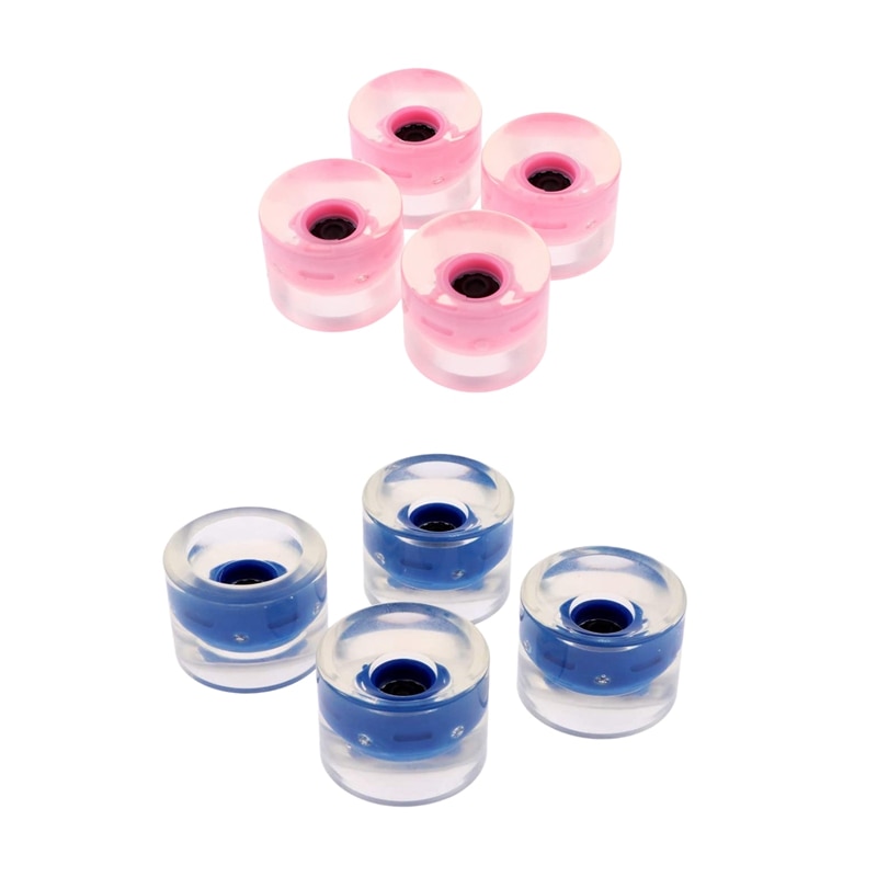 4Stck 60mm Licht hoch-Skateboard Longboard Räder 78A mit Lagerbier