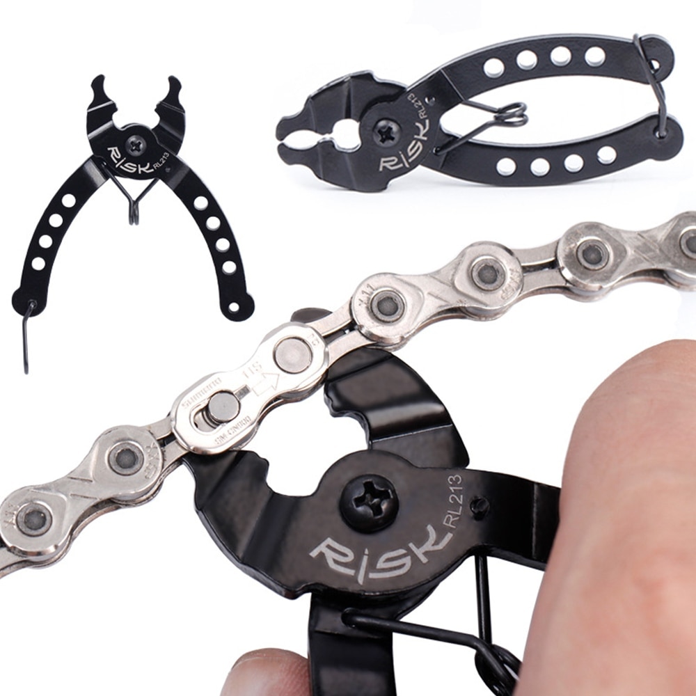 Fahrrad Mini Kette Verknüpfung Magie Schnalle Zangen Mountainbike Kette Reparatur Werkzeug schnell Freisetzung Meister Entfernung Installation Werkzeug