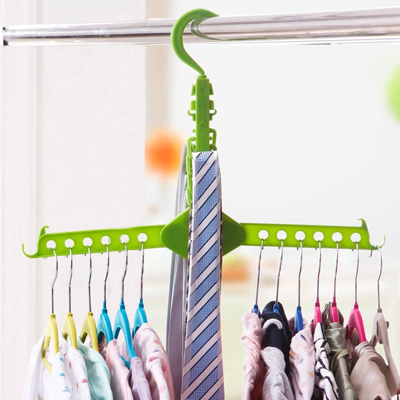 Minimalistischen Stil Aufhänger Gestell Kleidung Raum Sparer Falten Aufhänger Multifunktions Magie Kleidung Gestell für Kleidung Wandschrank Organizer