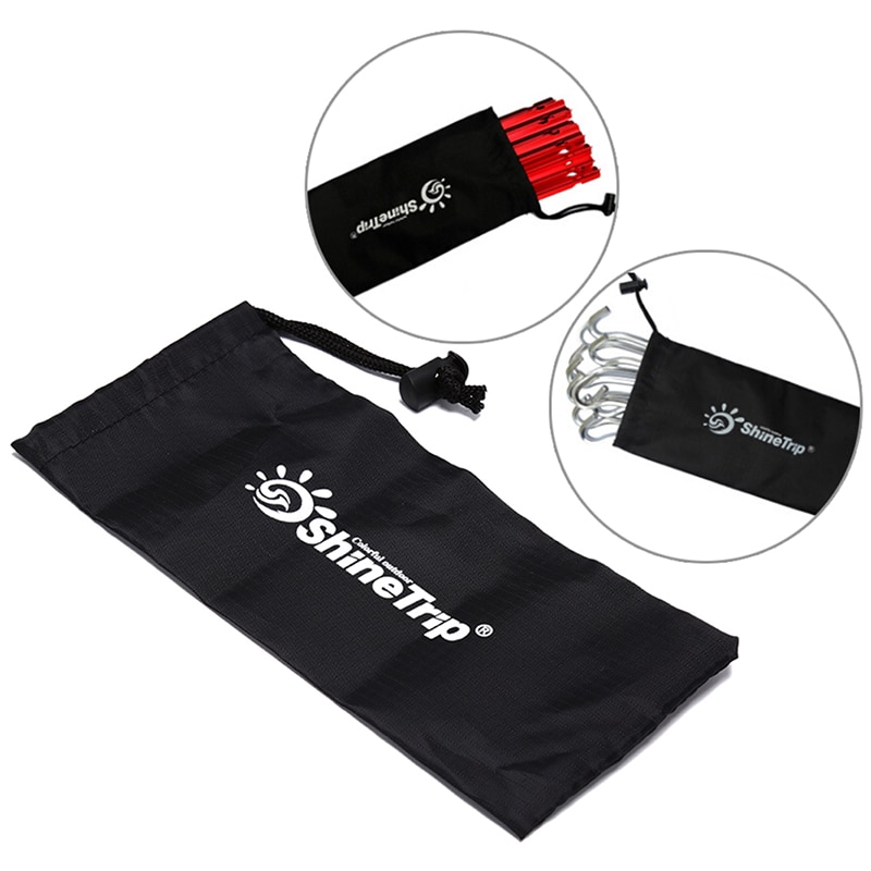 23cm x 11cm Heringe Tasche Camping Zelt Zubehör Hammer Wind Seil Zelt Nagel Lagerung Beutel Abdeckung fallen reisen Liefert