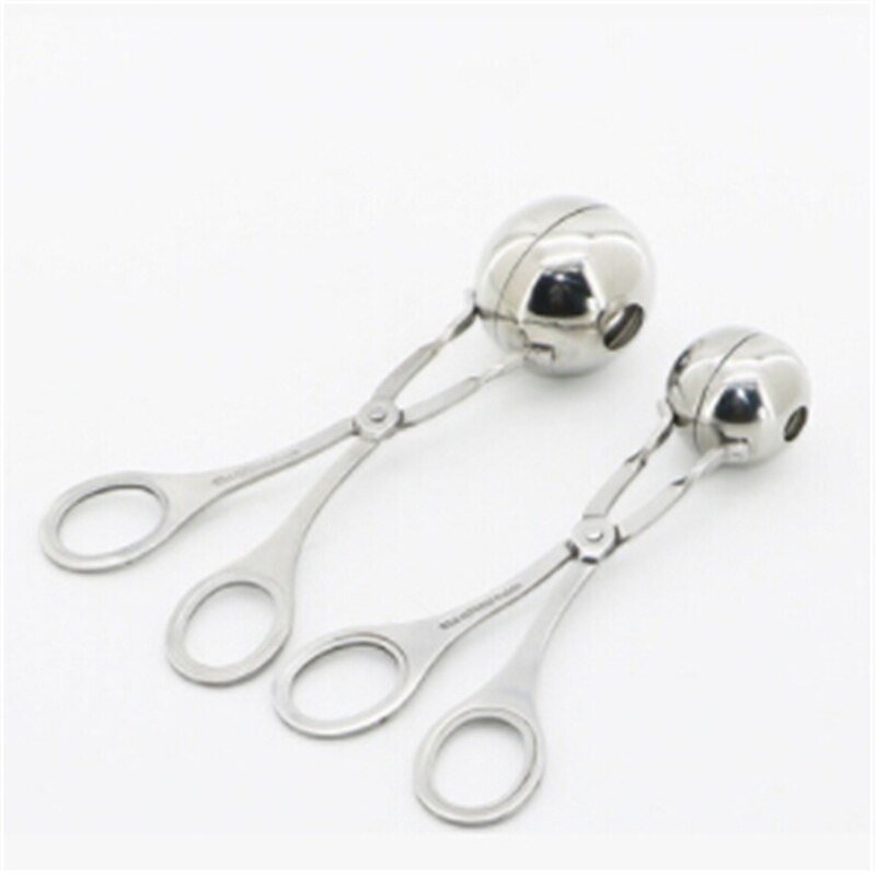 304 Edelstahl Silber Frikadelle Clip Ball Maschine Ball Ball, Der Maschine Fisch Ball Clip Küche Werkzeug