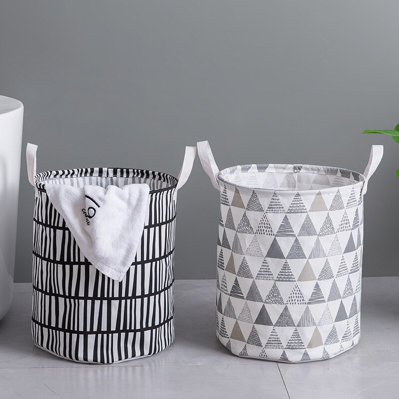 Hause Faltbare Stoff Schmutzige Kleidung Große Kleidung Lagerung Körbe Hause Schutt Lebensmittel Lagerung Veranstalter