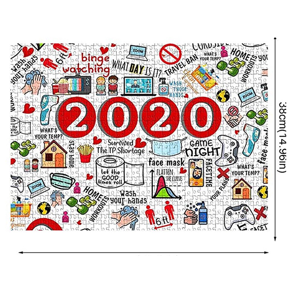 neue Jahr Puzzle 1000 Stück Puzzle Puzzle Erwachsenen Puzzle Interessante Spielzeug