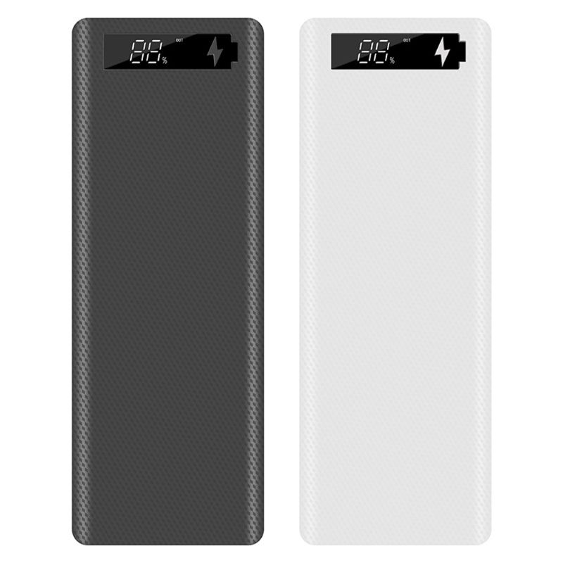 LCD Anzeige DIY 10x18650 Batterie fallen Energie Bank Hülse Ladegerät Kasten Zubehör Energie Bank fallen