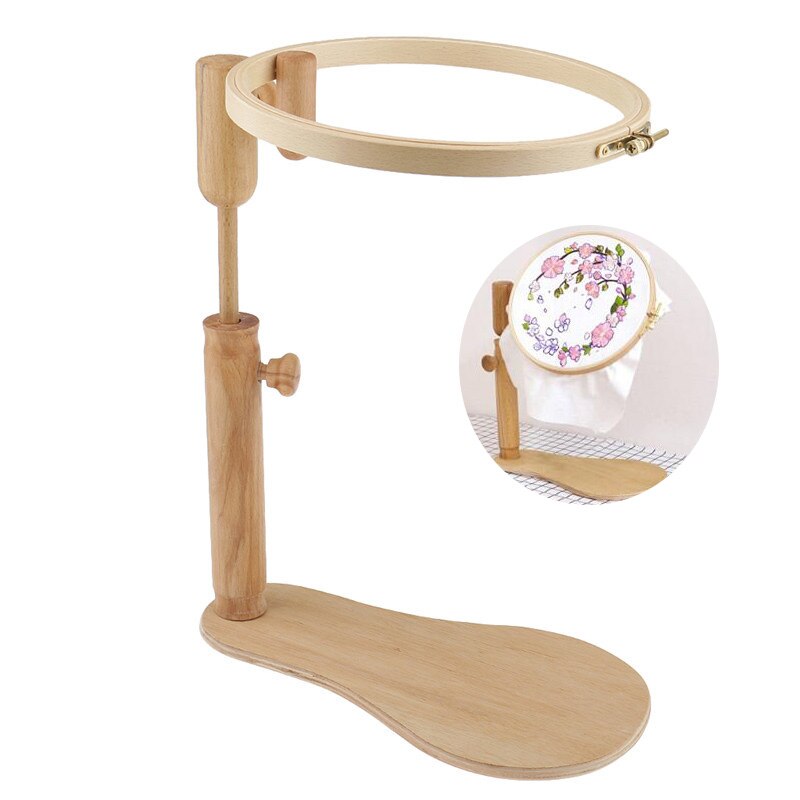 Holz Stickerei Stickerei Stehen Band und Kreuz Stich Band einstellen Stickerei Band Ring Rahmen Einstellbar NäHenne Werkzeug