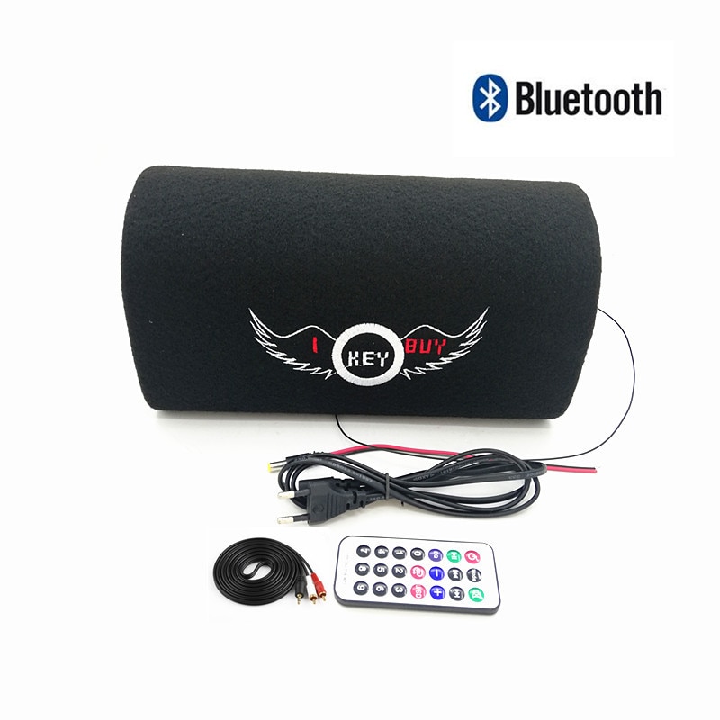 5 '120Watt 4 Ohm Auto Audio- Aktive Subwoofer Tunnel Lautsprecher Tragbare Boom Kasten 12v 220v 2 in 1 Bluetooth Lautsprecher