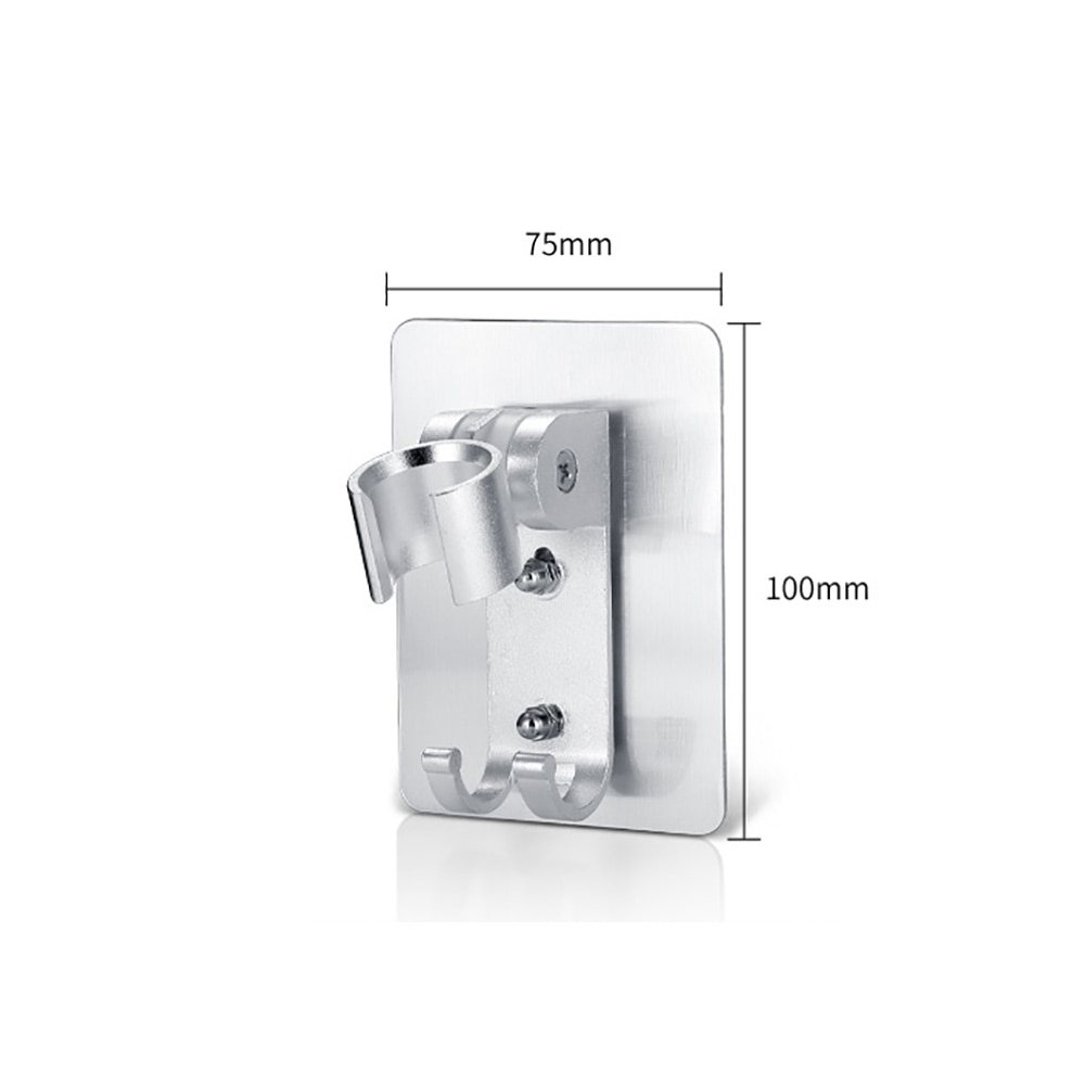 Einstellbare Aluminium Dusche Halfter Zauberstab Montiert Dusche Regen Kopf Halfter Rostfrei Kopf Stehen Schlecht Zubehör