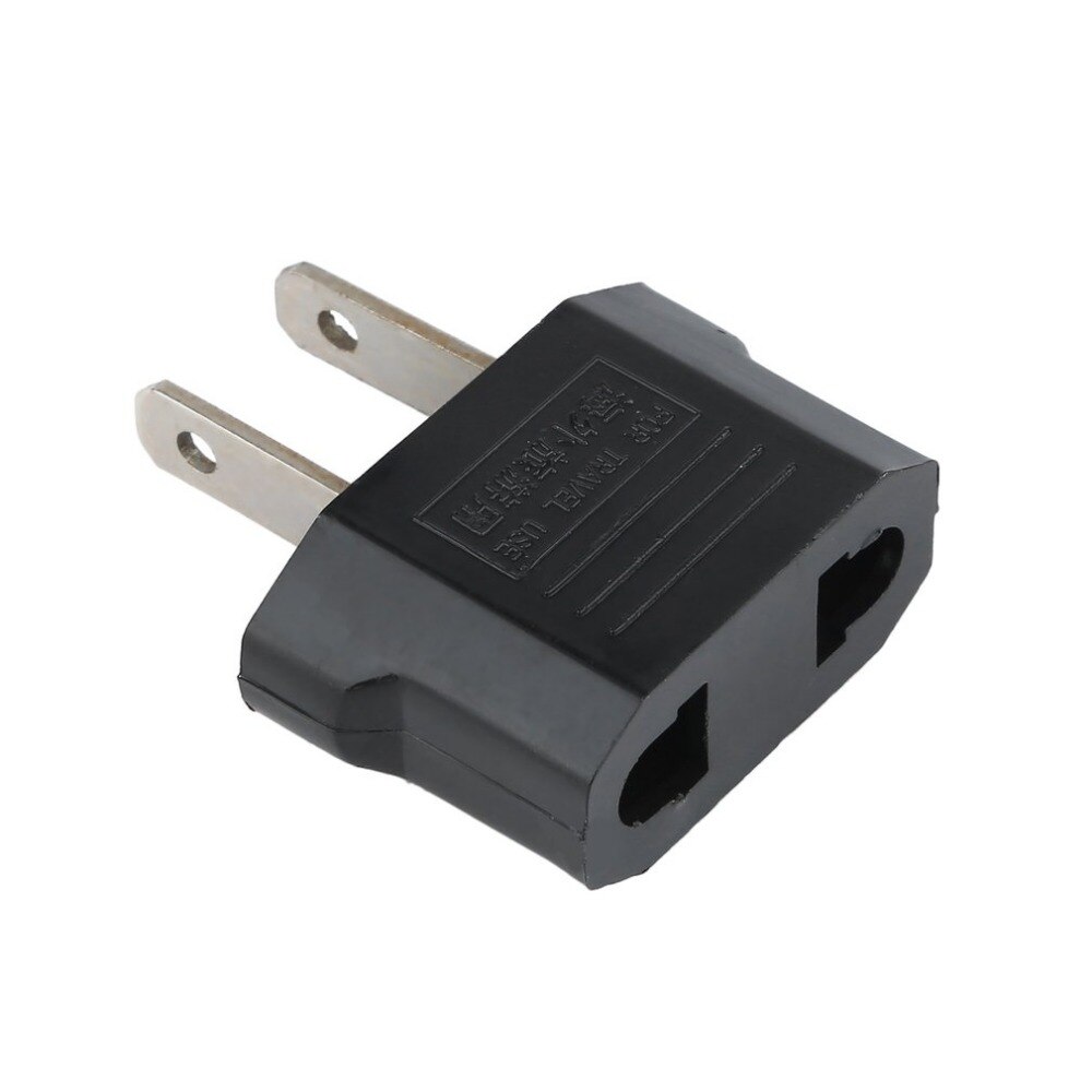 Universal- EU uns AC Energie Stecker Adapter Adapter Konverter Schwarz Reise Zauberstab Energie Ladegerät Konverter