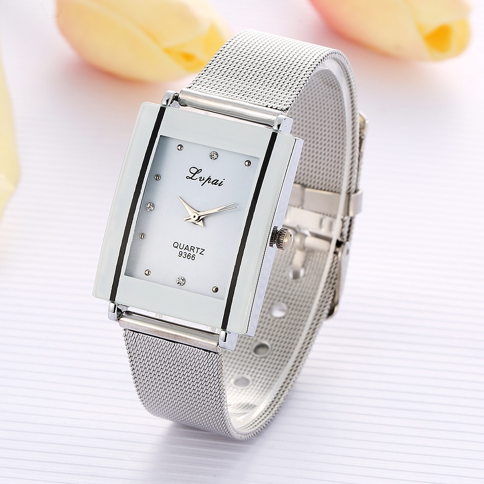 Rechteck Armbinde Uhr Frauen Uhren Luxus Kristall Damen Uhr frauen Uhren Uhr reloj mujer zegarek damski