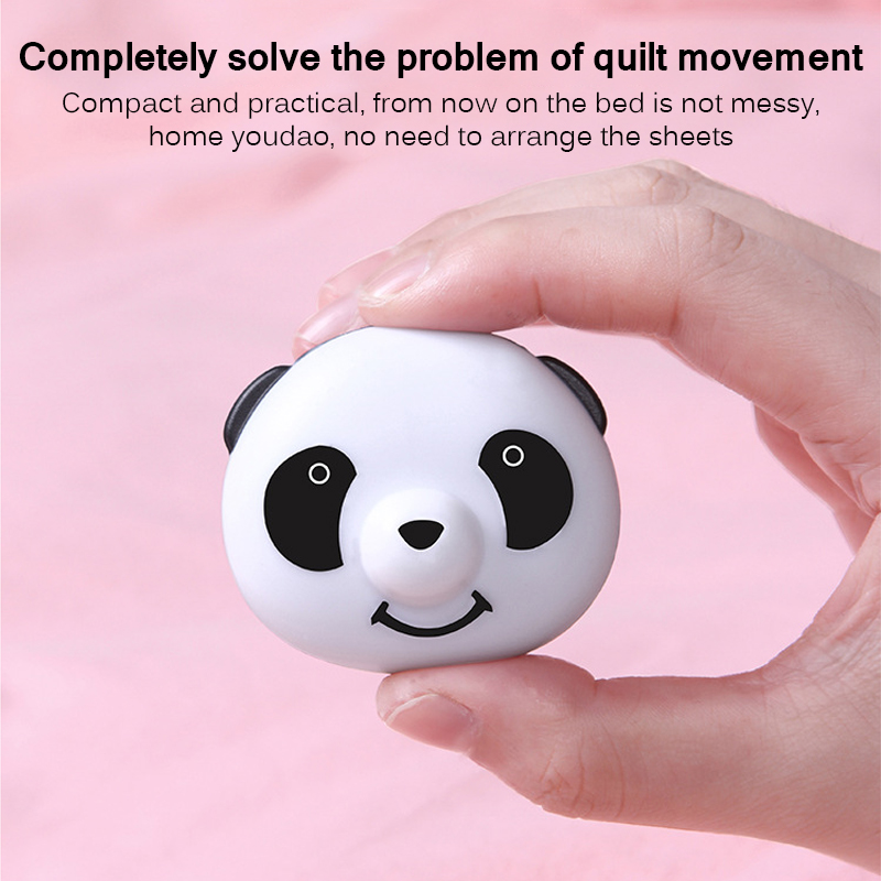 8 stücke Greifer Bett blatt Gürtel Verschluss Matratze Abdeckung Decken Halfter Befestigungen Nicht-Unterhose Panda Clip Grippe Bett Blatt Clip