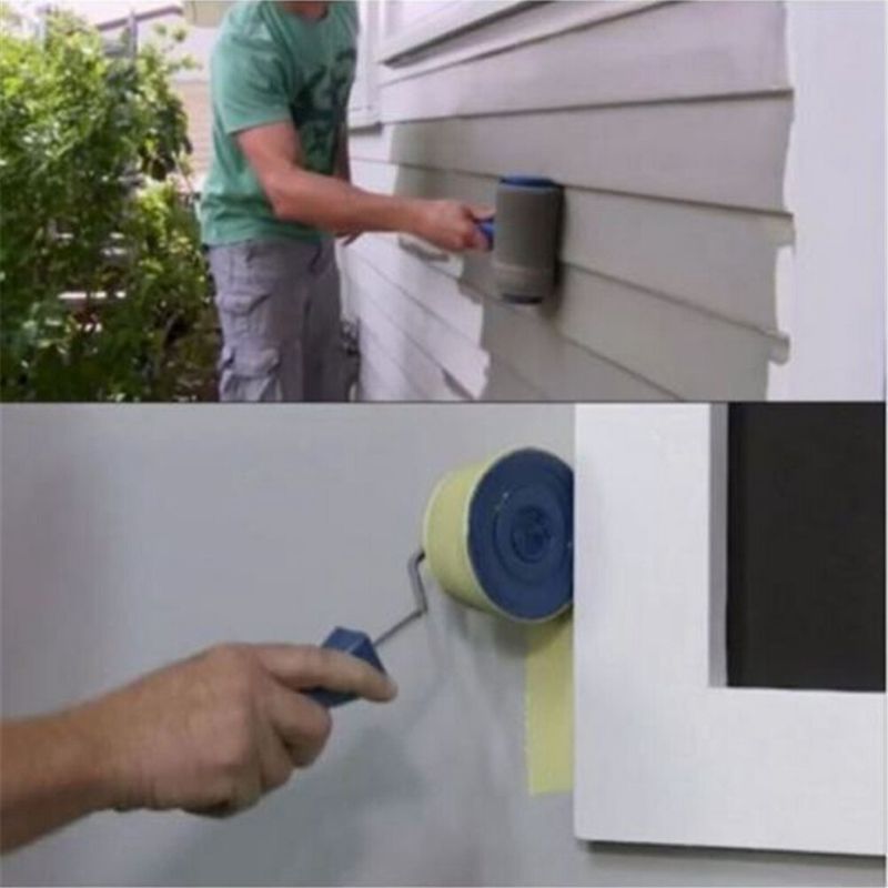 Neue Heiße Multi-funktion DIY Pinsel Rolle Pinsel Griff Werkzeug Haushalt Ecke Pinsel Heimat Sekretariat Zimmer Zauberstab Multifunktionale pai