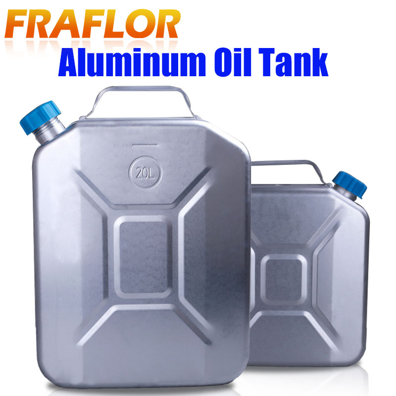 10L Umwelt Aluminium Metall Öl Kraftstoff Panzer Benzin Diesel- Dicke Können Wasser Panzer Lagerung Zelle Protable Motorrad Lkw Auto