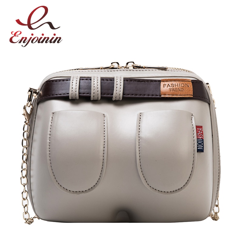 blendend und Spaß Jeans Frauen Leder Geldbörsen und Handtaschen Crossbody-tasche Weibliche Schulter Tasche Handtasche Kette Tasche