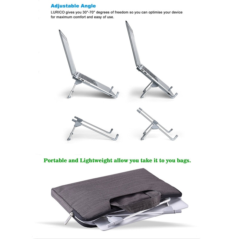 Heißer tragbar Schreibtisch Klapp Kühlung Gestell Nicht-Unterhose Einstellbare Inhaber Stehen Gestell Schreibtisch Laptop Unterstützung Heimat Sekretariat