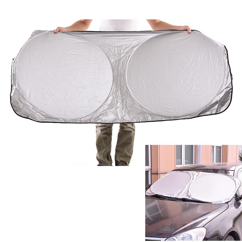 Heißer Auto Visier Windschutzscheibe Windschutz Sonne Block Abdeckung Klapp Jumbo Vorne Hinten Auto Fenster Sonnenschutz UV Schützen Auto Fenster Film