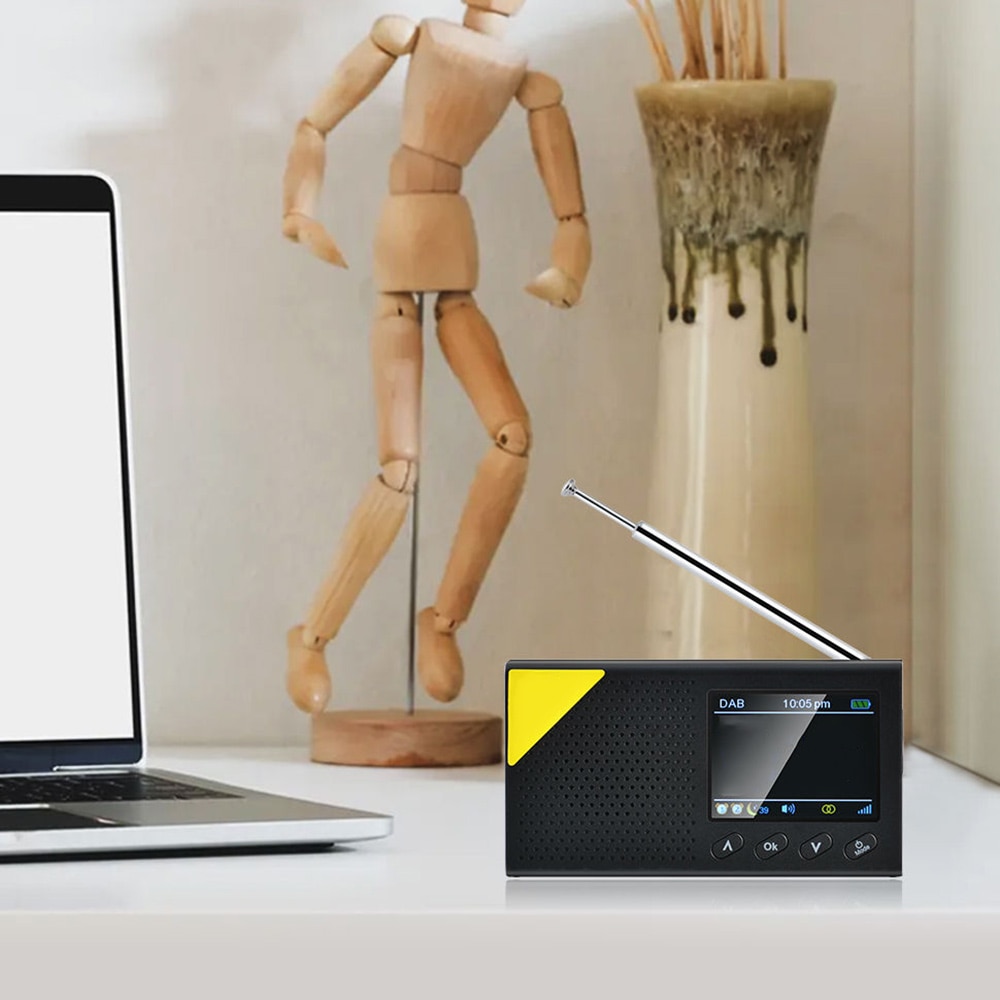 Tragbare Hause TUPFEN Digitale Rundfunk Digital Radio Bluetooth Lautsprecher Stereo-Spieler Für tupfen/tupfen + Und Fm Licht Hause Radio