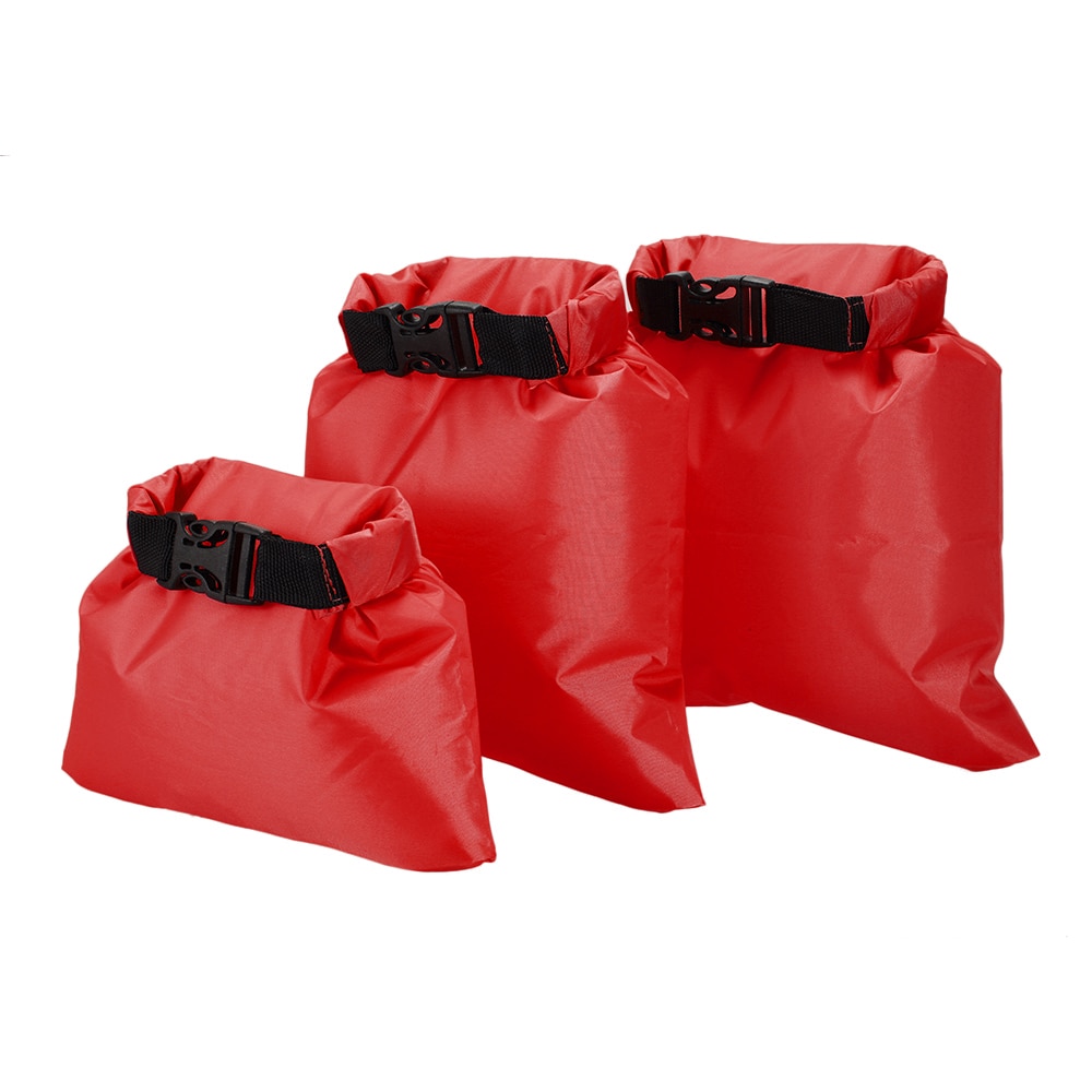 Lixada 3 stücke Trockenen Tasche 1L + 2L + 3L Wasserdichte trocken Tasche draussen Ultraleicht Trockenen Säcke Camping Rucksack Kajak klettern Schwimmen Trocken Tasche