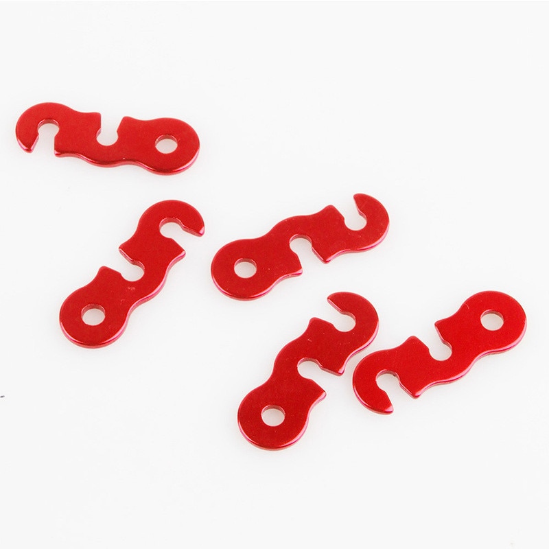 Aluminium Legierung Wind Seil Anpassung Schnallen Camping Zelt Schnalle Haken Camping Zelt Verschluss Schnur Stopper Werkzeug Zelt Zubehör