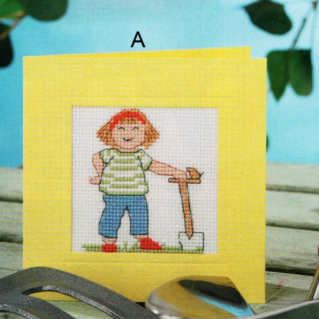 DIY gruß karte mit spezielle handwerk kunst beliebte Volle einstellen kreuz stich gruß karte Kuchen, spezielle geburtstag 2CD033