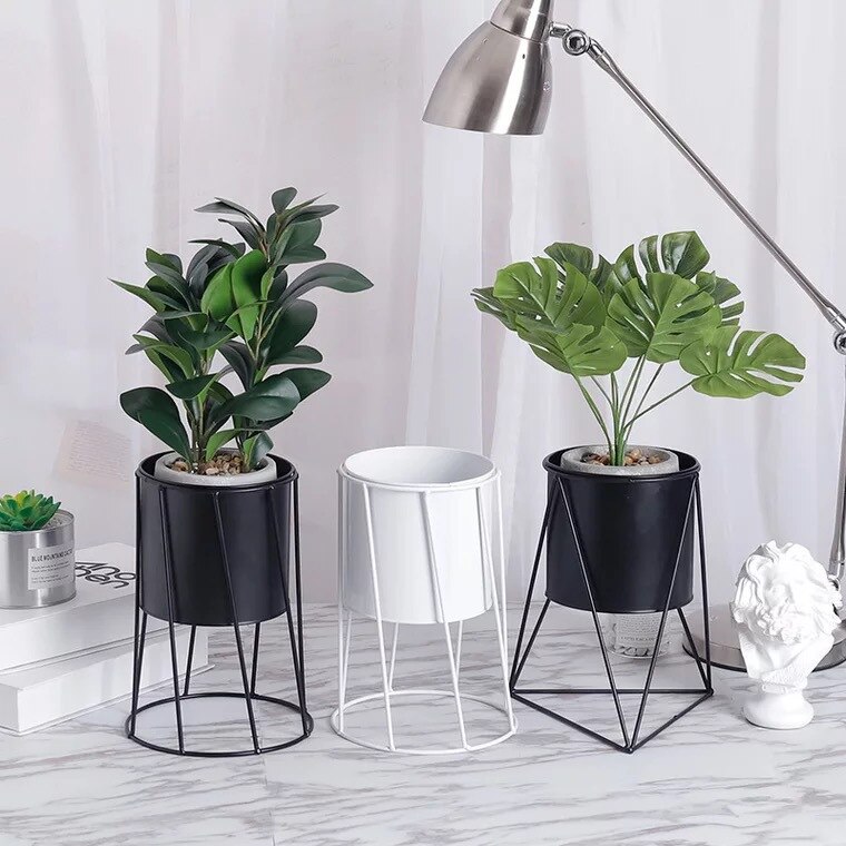 eins einfache dreieck geometrische blume boden stehen kreative sukkulenten topf Stand Heimat Einkaufen blume topf stehen grüNe pflanze Container