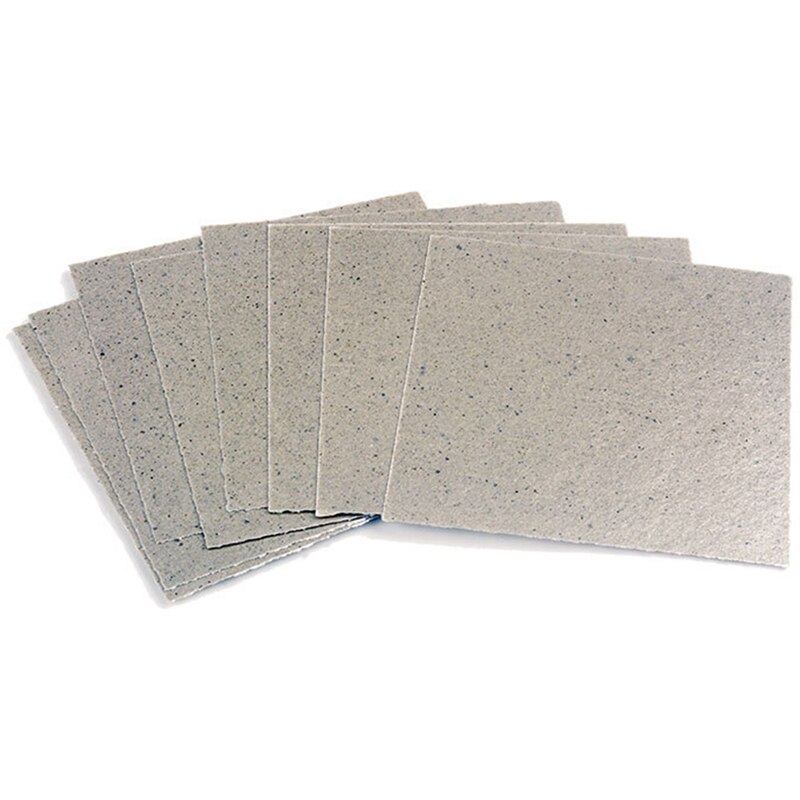 50Stck Wellenleiter Abdeckung Glimmer Platten Blätter Mikrowelle Reparatur Teil 13x13 cm für Verwenden Universal- Mikrowelle