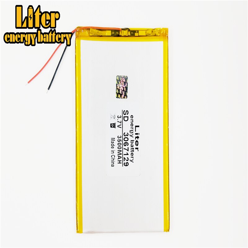 3,7 V Lithium-batterie 3067129 3500mAh Liter energie batterie Tablette PC 8 zoll flache T7 batterie