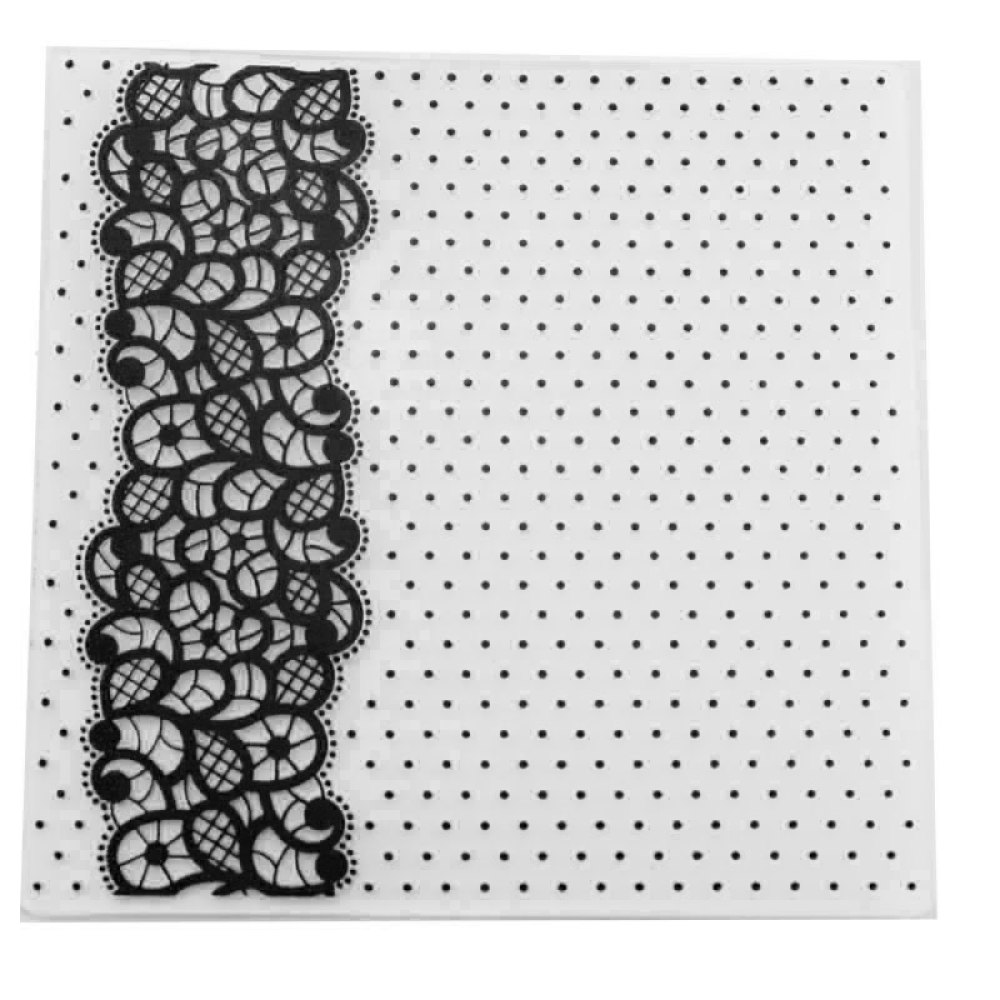 3D Präge Ordner Punkt Hintergrund Kunststoff Präge Ordner Für Scrapbooking DIY Fotoalbum Karte