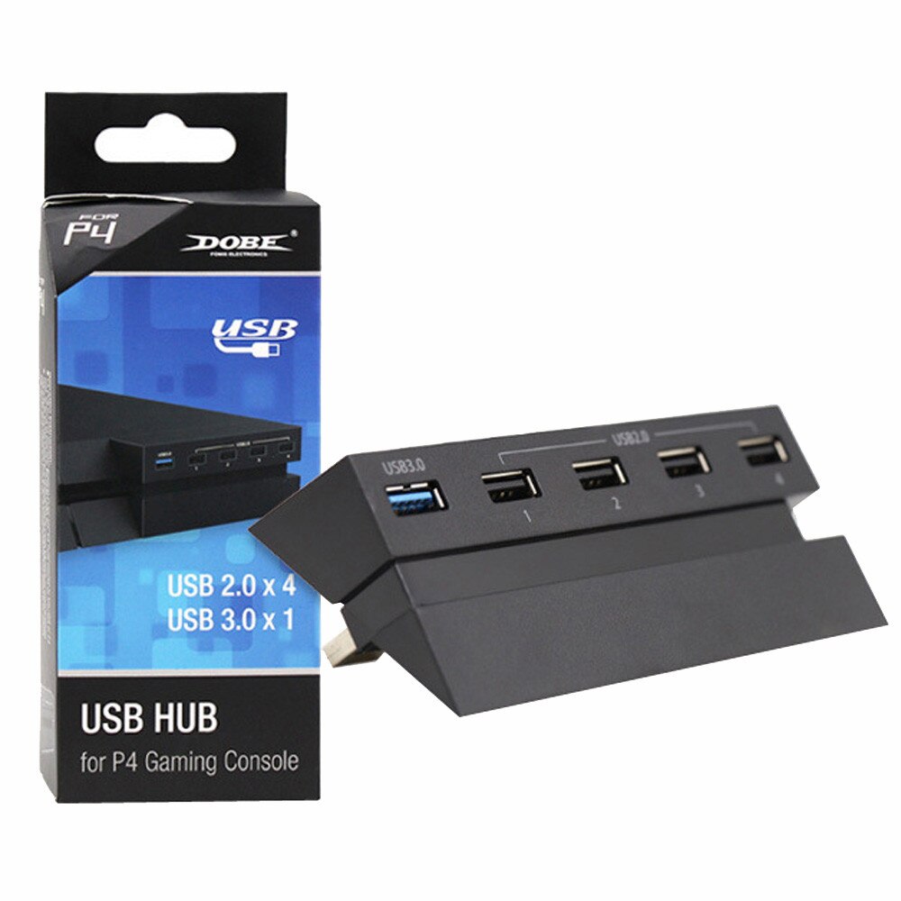 5-Hafen Usb Hub Für Ps4 Hohe Geschwindigkeit Ladegerät Regler Splitter Erweiterung Adapter