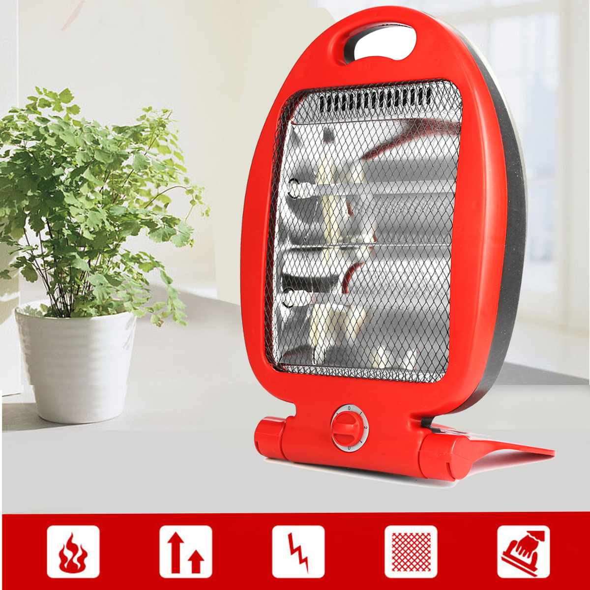 800W Tragbare Elektrische Heizungen Einstellbar Hause Mini Mikroelektronische Winter Warme Heizung Mini Elektro Heizung für Büro
