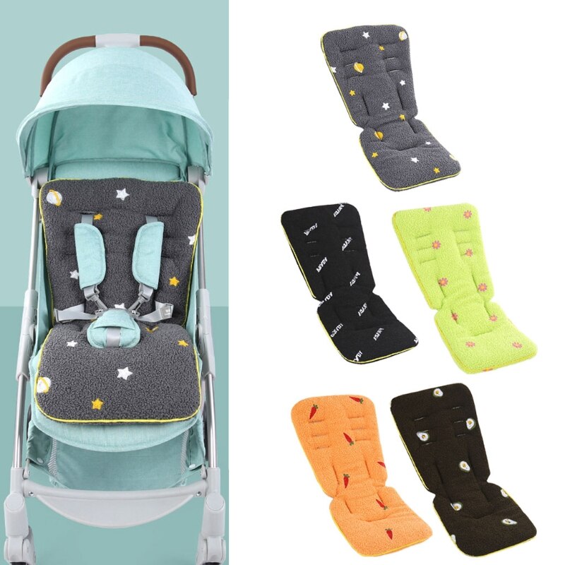 1 Pc Baby Kinderwagen Sitz Bequem Weiche Art Warenkorb matt Winter Warme Kleinkind Kissen Buggy Pad Stuhl Kinderwagen Auto Neugeborenen kinderwagen