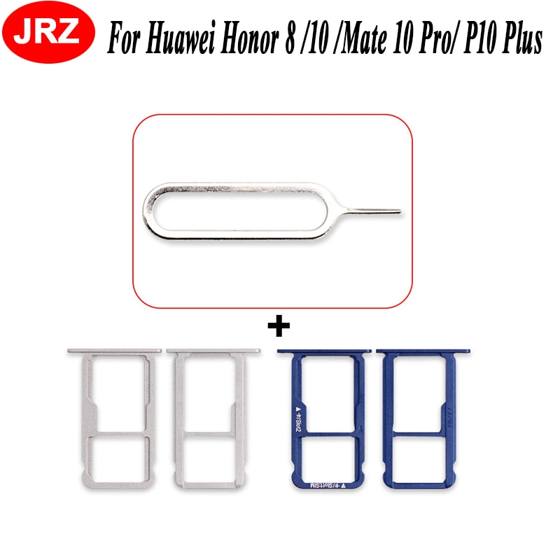 Für Huawei honor 10 honor8 Kamerad 10 Profi P10 Plus Nano Sim-karte SIM Tablett + Mikro SD Karte Halfter Adapter + Nehmen Sim Karte Auswerfen Werkzeug