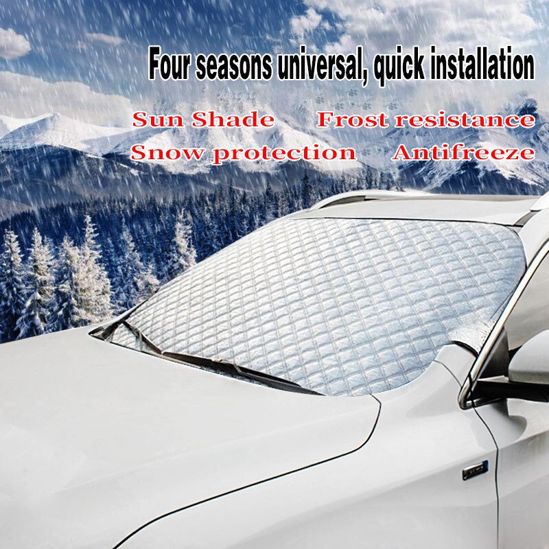 Auto Deckt Auto Windschutz Abdeckung Anti Frost Eis Windschutzscheibe Staub Schutz Wärme Sonne Schatten Eis Große Staub Schutz