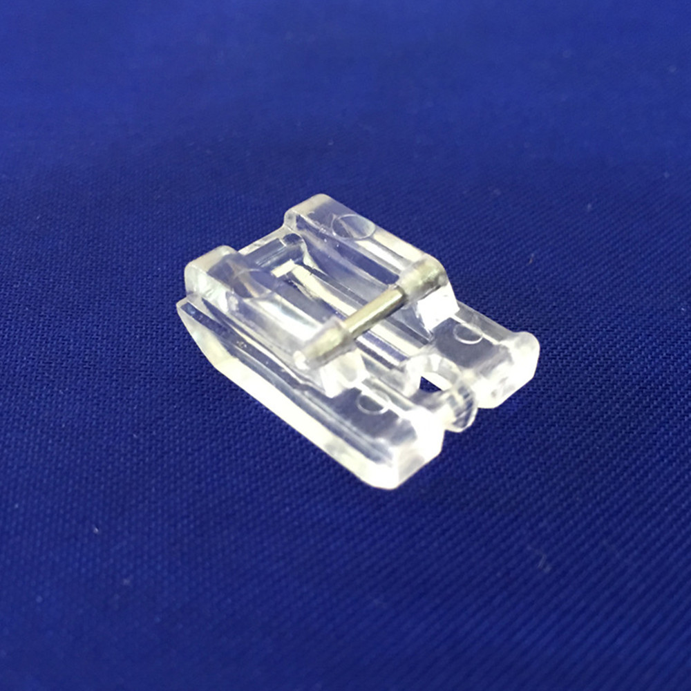 Haushalt Nähmaschine Teile Nähfuß unsichtbar Reißverschluss Fuß Kunststoff für Sänger bruder weiß janome juki NäHenne Zubehör