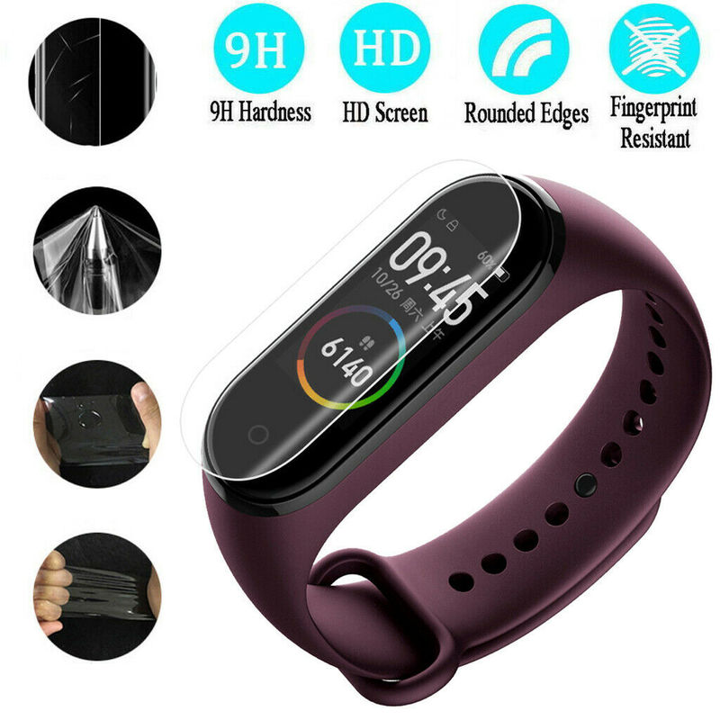 5Stck Weiche TPU Hydrogel Uhr Film für Xiao mi mi Band 4 Bildschirm Schutz Schutz Film Clever Uhr Armbinde xiao mi Armbinde
