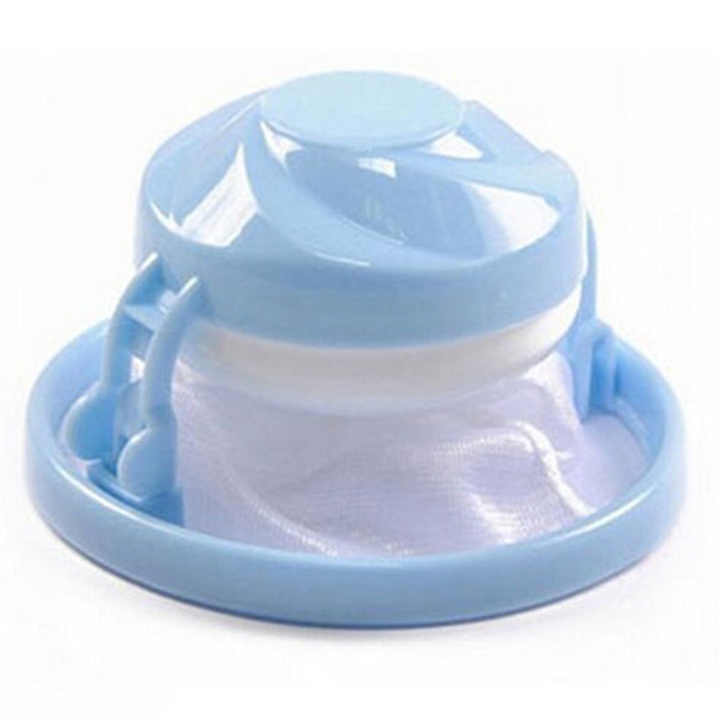Runde bilden Waschmaschine Haar Entfernung Wäsche Ball Schwimm Filter Tasche Langlebig Filter Tasche Waschmaschine Zubehör
