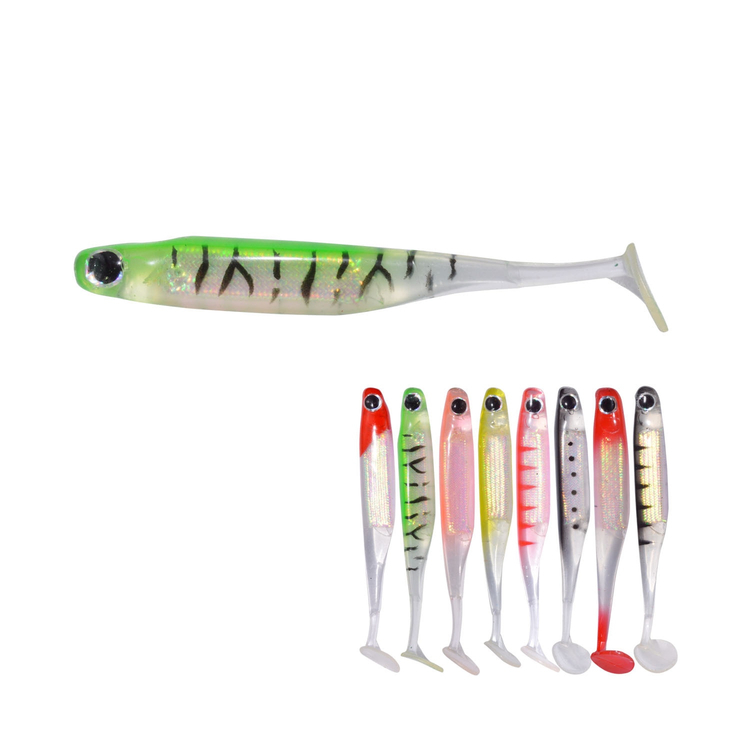 4 Teile/los 100mm Weiche Köder Shad Weicher Köder Für Fischerei Locken Köder Thunfisch Geruch hecht Jig Karpfen Silikon Künstliche Wobbler Fisch Bekämpfen