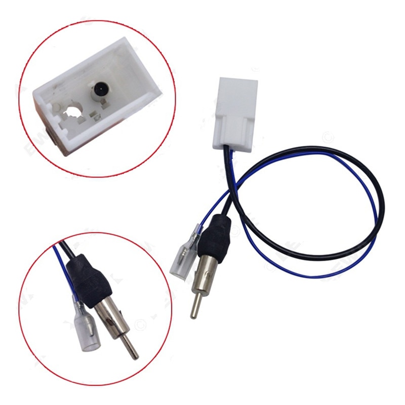 Auto Radio Antenne Adapter Buchse Draht Kabel Installation Für TOYOTA Antena Coche Radio Automotivo Estereos Para Auto