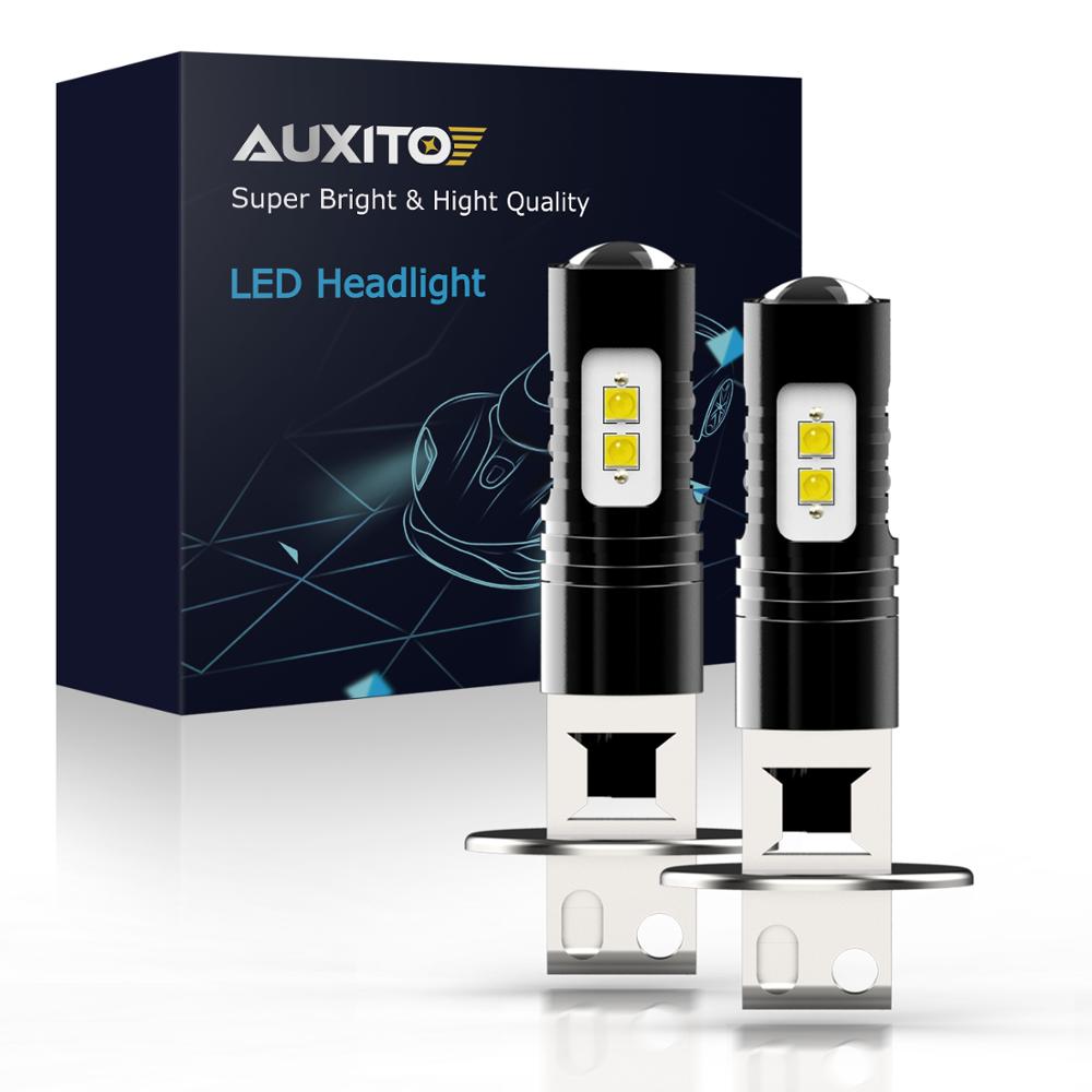 2 stücke H3 Super LED-lampen 50w Auto lichter Auto LED-lampen Auto Lichtquelle DC 12V-24V 6500K Weiß Nebel Lampe Auto Auto LED Lampen