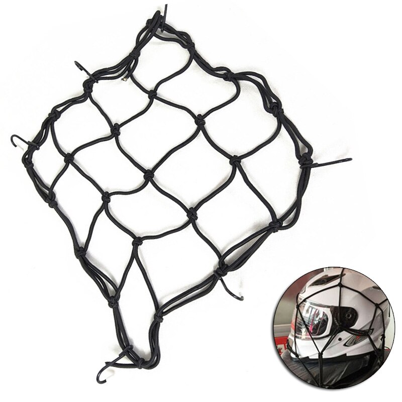 1pc Kraftstoff Panzer Netto Gittergewebe Rolle Motorrad Panzer Netto Kraftstoff Gittergewebe Gepäck Bungee