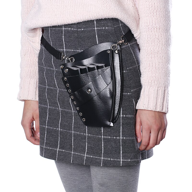 Barbier Haar Schere Tasche Friseur Halfter Beutel Inhaber fallen PU Leder Tasche