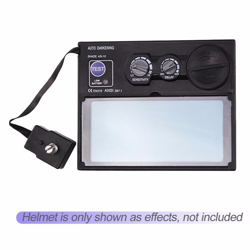 Schweißen Schutzbrillen Objektiv Lärm9-Lärm13 Lcd-bildschirm Solar- Auto Verdunkelung Schweiß Helm Maske Brille Objektiv Automatisierung UV IR Filter