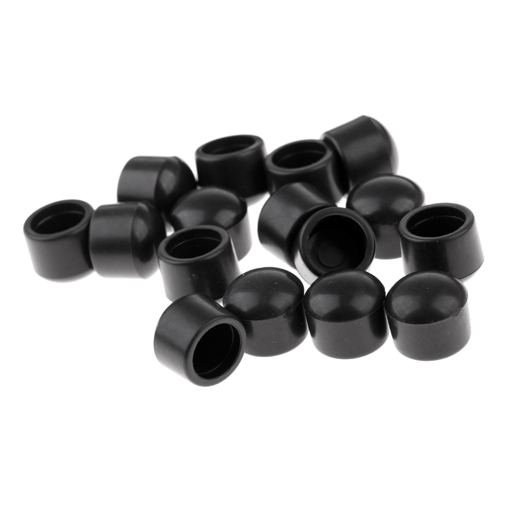Perfeclan 16 Stck Foosball Maschine Stange Ende Kappen, Tisch FußBall/FußBall Tabelle FußBall Maschine TischfußBall Stange Ende Kappen