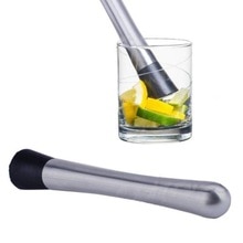 Nützliche Cocktail Muddler Barware Mojito Cocktail Edelstahl Bar Rührgerät DIY Trinken Obst Muddler Zerkleinert Eis Barware Bar Werkzeug