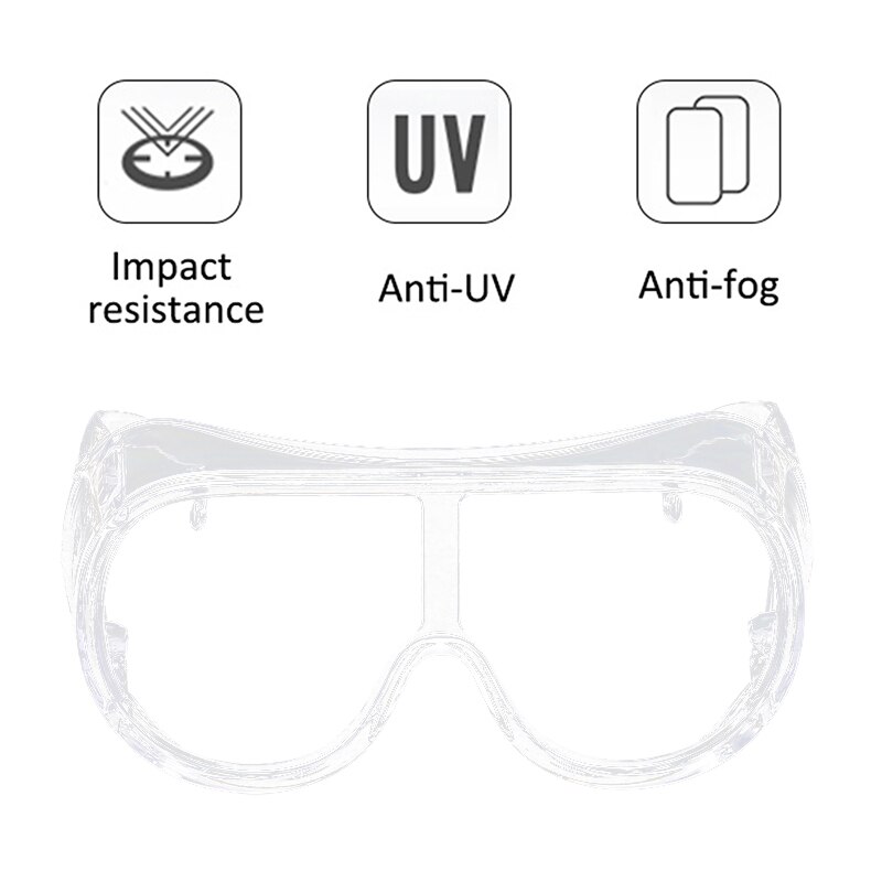 Neue Ultra-klar HD Echt Anti-nebel draussen Sport Brille Motorrad Windschutzscheibe Sand Staub Ski Brille transparent Brille